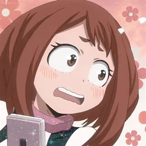 uraraka blushing|More.